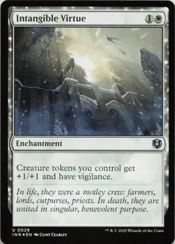 Intangible Virtue - FOIL - U Innistrad Remastered 29 - MTG - Image 1