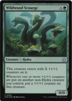 Wildwood Scourge - FOIL - U Foundations 236 - MTG - Image 1