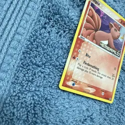 Vulpix 2005 EX Emerald 72/106 Reverse Holo STAMPED Pokemon Card LP - Image 2