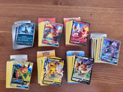 7 x Pokemon TCG Decks (2020&2022 Battle Academy) - Image 1
