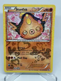 Stunfisk RC12/RC25 - Legendary Treasures Radiant Collection Holo Pokemon Card - Image 1