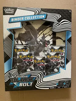 Sealed Pokemon Box Bulk Collection Job Lot x6 Prismatic Black Bolt - Image 2