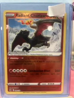 Radiant Charizard Pokemon • Radiant Rare • 020/159 Crown Zenith - Image 2