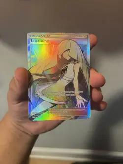 Pokemon TCG Lusamine 110/111 Holo Full Art Ultra Rare Crimson Invasion nm - Image 3