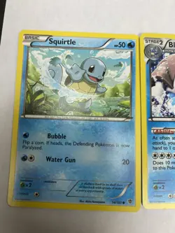 Pokemon - Blastoise 16/101 Holo + Wartortle 15 + Squirtle 14 Plasma Blast SET - Image 4