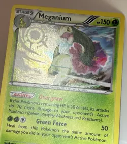 Pokemon TCG Meganium BREAKPoint 3/122 Regular Foil Holo Rare NM Near Mint Stage2 - Image 2