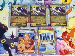 Pokemon English Full Art & Illustration Rare Lot of 5 Gold / Mega Latias Promos - Image 1