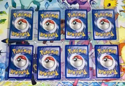 Pokemon English Vintage Lot of 8 Dragonite Snorlax Espeon Haunter Pikachu - Image 2