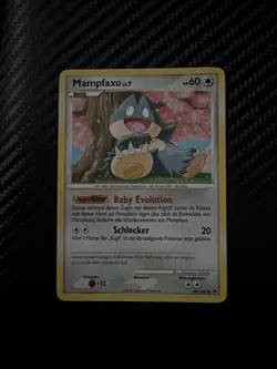 Munchlax 68/100 Majestatischer Morgen DawnNon Holo Rare Pokemon Mampfaxo Lv 7 - Image 1