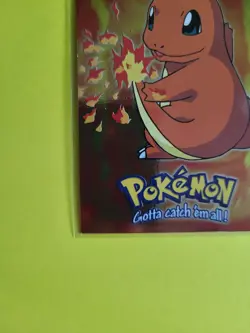 Topps Pokemon Evolution Charmander E4 of 12, Blue Logo, Never Played, Holo - Image 3