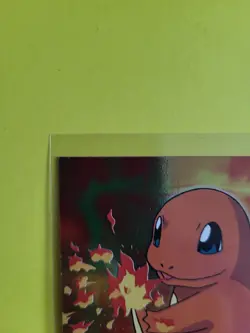 Topps Pokemon Evolution Charmander E4 of 12, Blue Logo, Never Played, Holo - Image 5