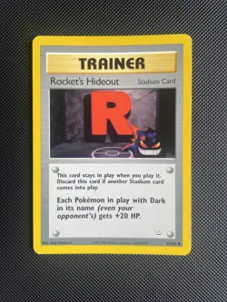Pokemon TCG Rocket's Hideout Neo Revelation 63/64 Regular Unlimited Uncommon - Image 1