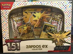 Pokemon TCG: Scarlet & Violet 151 Zapdos EX Collection Box - Image 1
