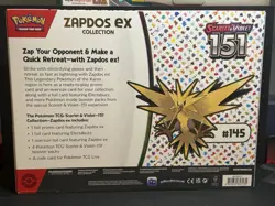 Pokemon TCG: Scarlet & Violet 151 Zapdos EX Collection Box - Image 2