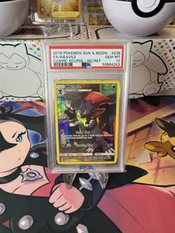 Pokemon Weavile Full Art #238 Cosmic Eclipse PSA 10 - Secret Rare GEM MINT - Image 1