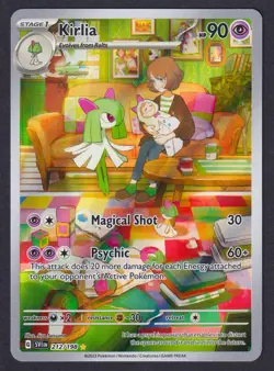Pokemon - Kirlia - 212/198 - Scarlet & Violet - Illustration Rare - NM - Image 1
