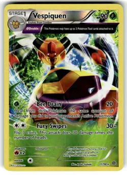 Vespiquen Pokemon TCG - 11/98 - Ancient Origins Reverse Holo Rare (2015) | NM Ne - Image 1