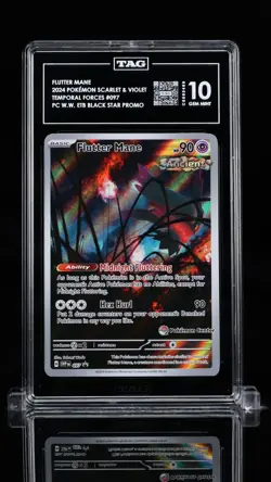 2024 Flutter Mane #097 Pokemon Center ETB Scarlet & Violet Promo TAG 10 *Pop 2* - Image 1