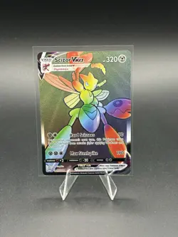 Pokemon TCG Scizor VMAX Darkness Ablaze 193/189 Holo Secret Rare - Image 1