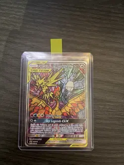 Pokemon TCG Moltres Zapdos Articuno GX SM210 Black Star Promo MT/NM Ungraded - Image 2