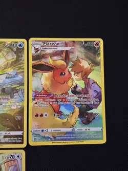 Pokemon - Eevee Flareon Jolteon Vaporeon Holo Brilliant Stars Trainer Gallery - Image 4