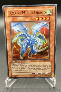 Koa'Ki Meiru Drago RGBT-EN024 - Raging Battle Ultra Rare 1st Edition YuGiOh - NM - Image 1