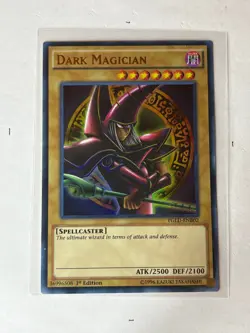 Dark Magician [1st Edition] YGLD-ENB02 YuGiOh Yugi's Legendary Decks MINT - Image 1