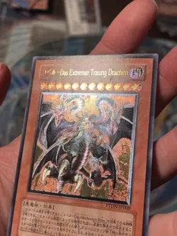YuGiOh Yubel - The Ultimate Nightmare PTDN-JP008 Ultimate Rare Japanese VLP - Image 3