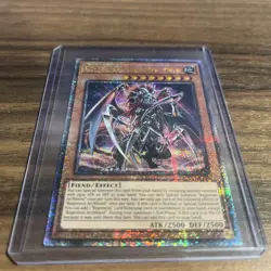 Yugioh Regenesis Archfiend 1st Edition QCR Quarter Century Secret Rare Free Pack - Image 2