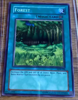 Forest LOB-046 Yu-Gi-Oh! Light Play Unlimited - Image 1