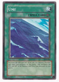 1x (LP) Umi - LOB-050 - Common - Unlimited Edition YuGiOh - Image 1