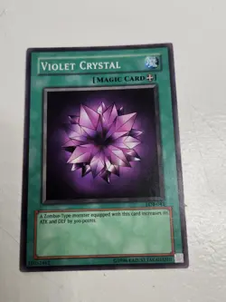 Yu-Gi-Oh! TCG Violet Crystal Legend of Blue Eyes White Dragon LOB-042 Unlimited - Image 1