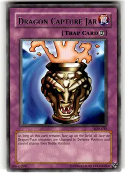 1 x Dragon Capture Jar - LOB-045 - Rare - Unlimited Edition Near Mint, English - Image 1