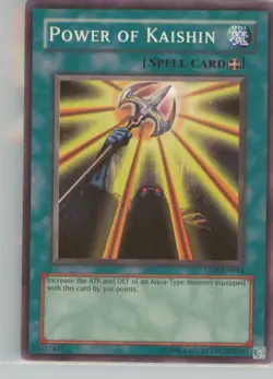 Yu-Gi-Oh! LOB Power of Kaishin LOB-044 Near Mint or Better - Image 1