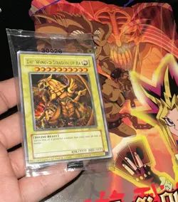 Yugioh The Winged Dragon of Ra DOD-001,2,3 Dawn of Destiny Sealed Pack(min Issue - Image 1