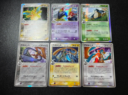 Lot of 6 Delta Series Deoxys Dragonite etc 2006 Holo Japanese Pokemon Card - Image 1