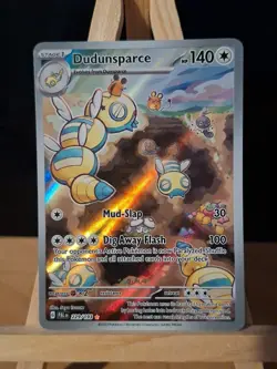 Dudunsparce Scarlet & Violet Paldea Evolved Holo Illustration Card 229/193 - Image 1