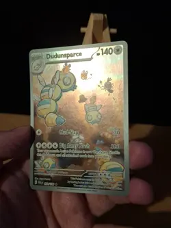 Dudunsparce Scarlet & Violet Paldea Evolved Holo Illustration Card 229/193 - Image 2
