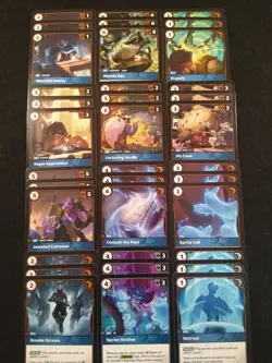 RIFTBOUND LEAGUE OF LEGENDS 516 CARD 3X UNCOMM/COMMON/RUNE/BATTLEFIELD/TOKEN SET - Image 1