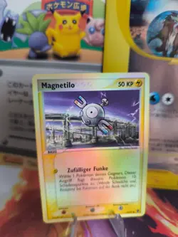 Pokemon Karte Card Magnetilo Magnemite Ex Drache Dragon Reverse Holo NM-Mint - Image 1