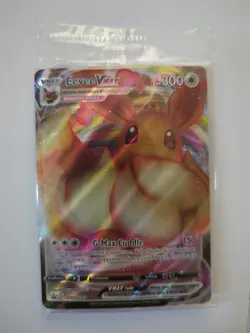 Eevee VMAX SWSH087 SWSH: Sword & Shield Promo Cards Holo Free Shipping Sealed - Image 1