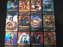 RIFTBOUND LEAGUE OF LEGENDS ORIGINS 12 CARD LEGENDS RARE FOILS SET - Image 1