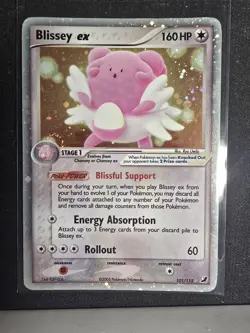 Blissey EX 101/115 Ex Unseen Forces Ultra Rare Holo Pokemon Card - NM - Image 1