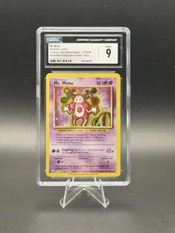 Pokemon Mr. Mime Holo #013/034 Trading Card Game Classic 2023 - CGC 9 Mint - Image 1