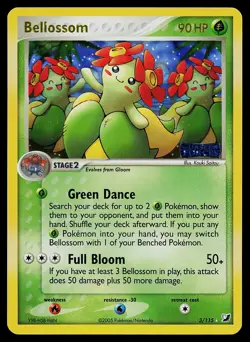 Pokemon Card - Bellossom Unseen Forces 3/115 Holo Rare Reverse Holo - Image 1