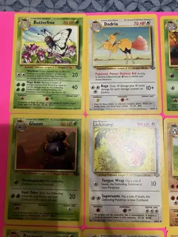 32/64 Vintage ‘99 WOTC Pokemon Jungle Includes All Uncommon & Common Cards NM-HP - Image 2
