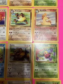 32/64 Vintage ‘99 WOTC Pokemon Jungle Includes All Uncommon & Common Cards NM-HP - Image 5