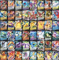 500 Pokemon Card Lot + 50 Holo, Rares, Reverse Foils EX V - Gift Box Collection - Image 5
