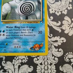 Misty's Poliwrath 31/132 Gym Heroes Rare LP Vintage Pokemon Card - Image 5