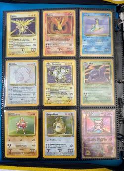 Pokemon Cards VINTAGE Collection Binder - Rare Holos, First Edition, WOTC 1999 - Image 4